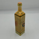 11in Corked Decorative Square Ceramic Bottle Yellow Rooster Kitchen Decor Cork