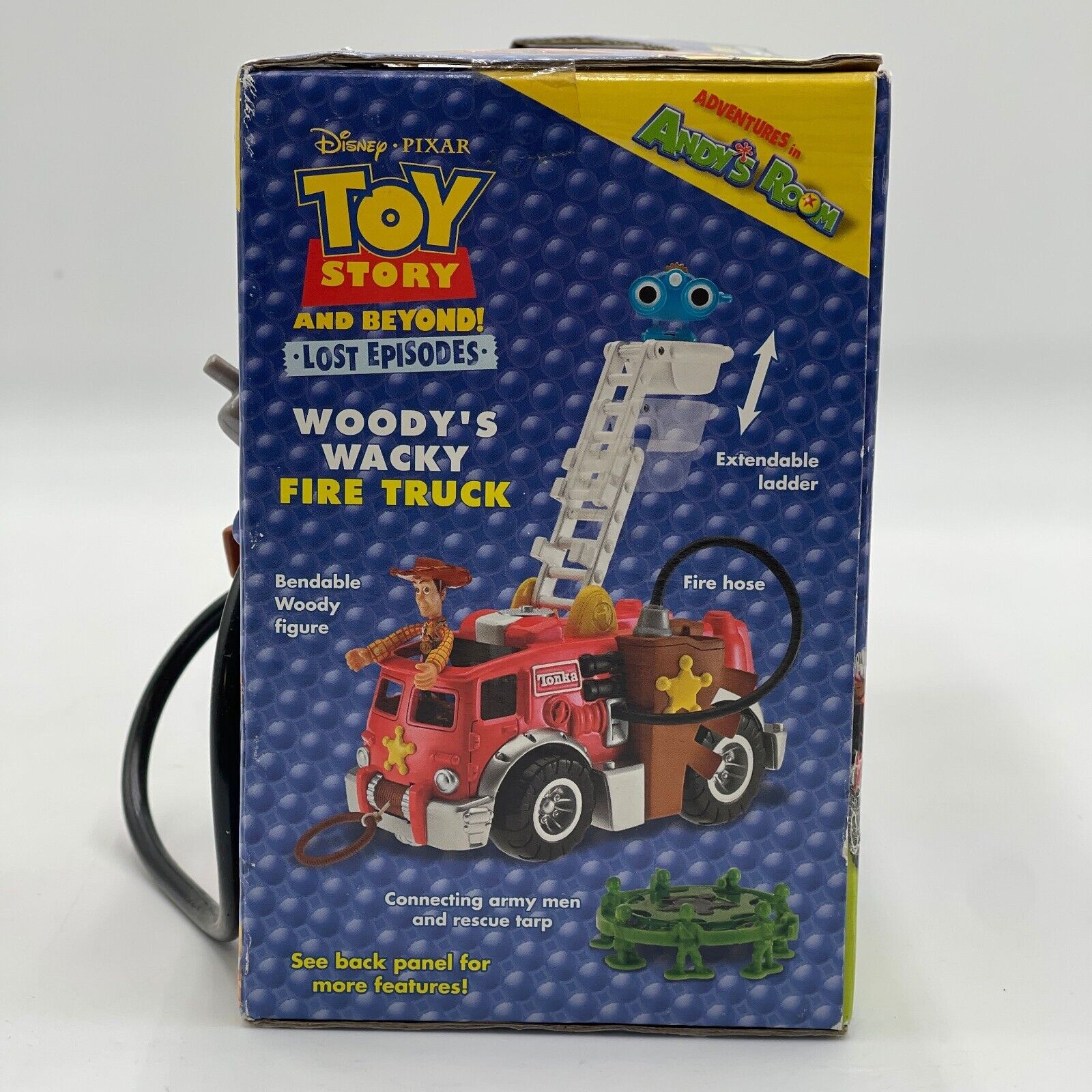 Vintage Toy Story And Beyond Woody’s Wacky Firetruck SEALED NIB