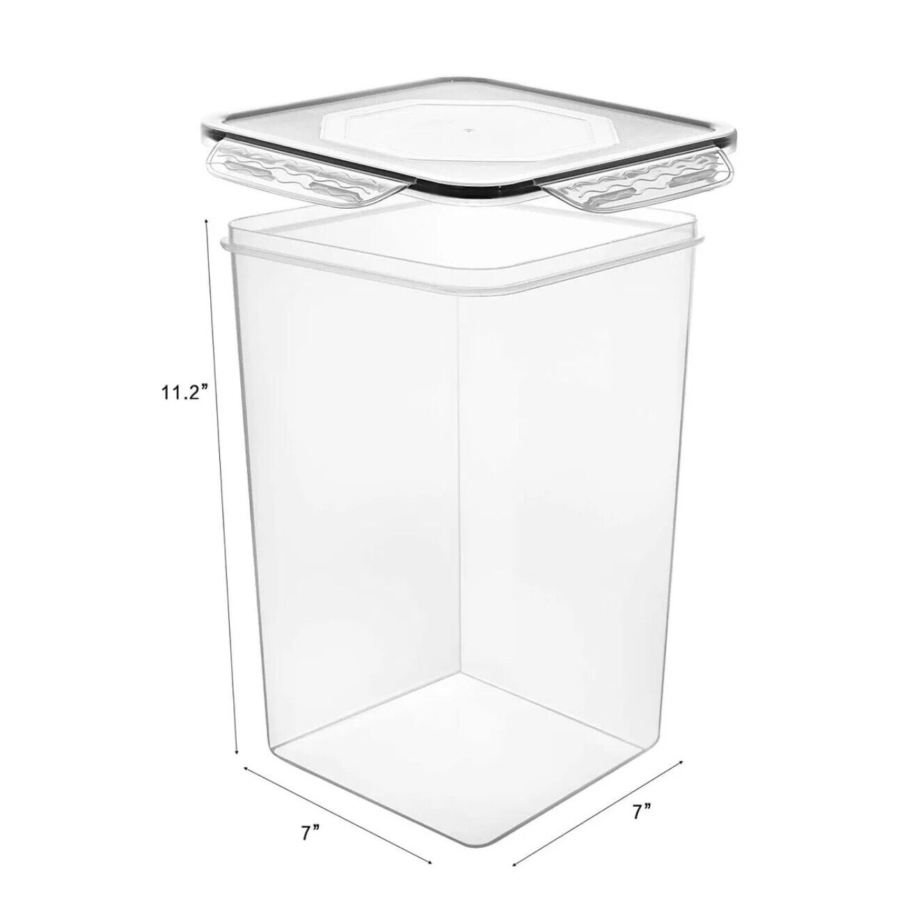 M MCIRCO Extra Large 7qt / 6.5L/220oz Tall Food Storage Containers, WIDE & DE...