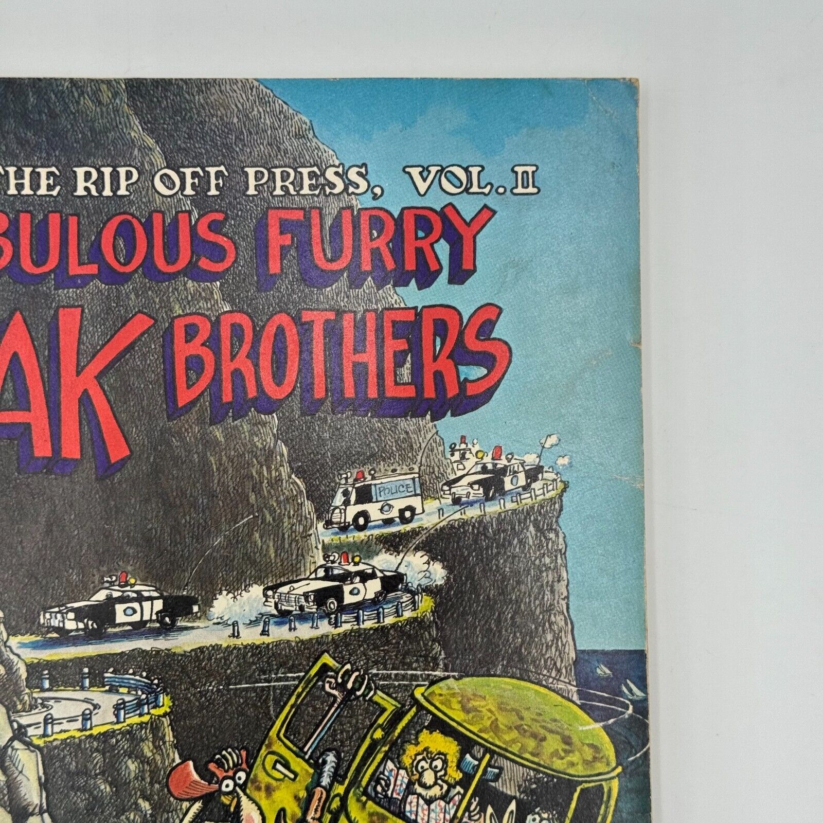 The Best Of Rip Off Press Vol 2 Fabulous Furry Freak Brothers Comic Book Vintage