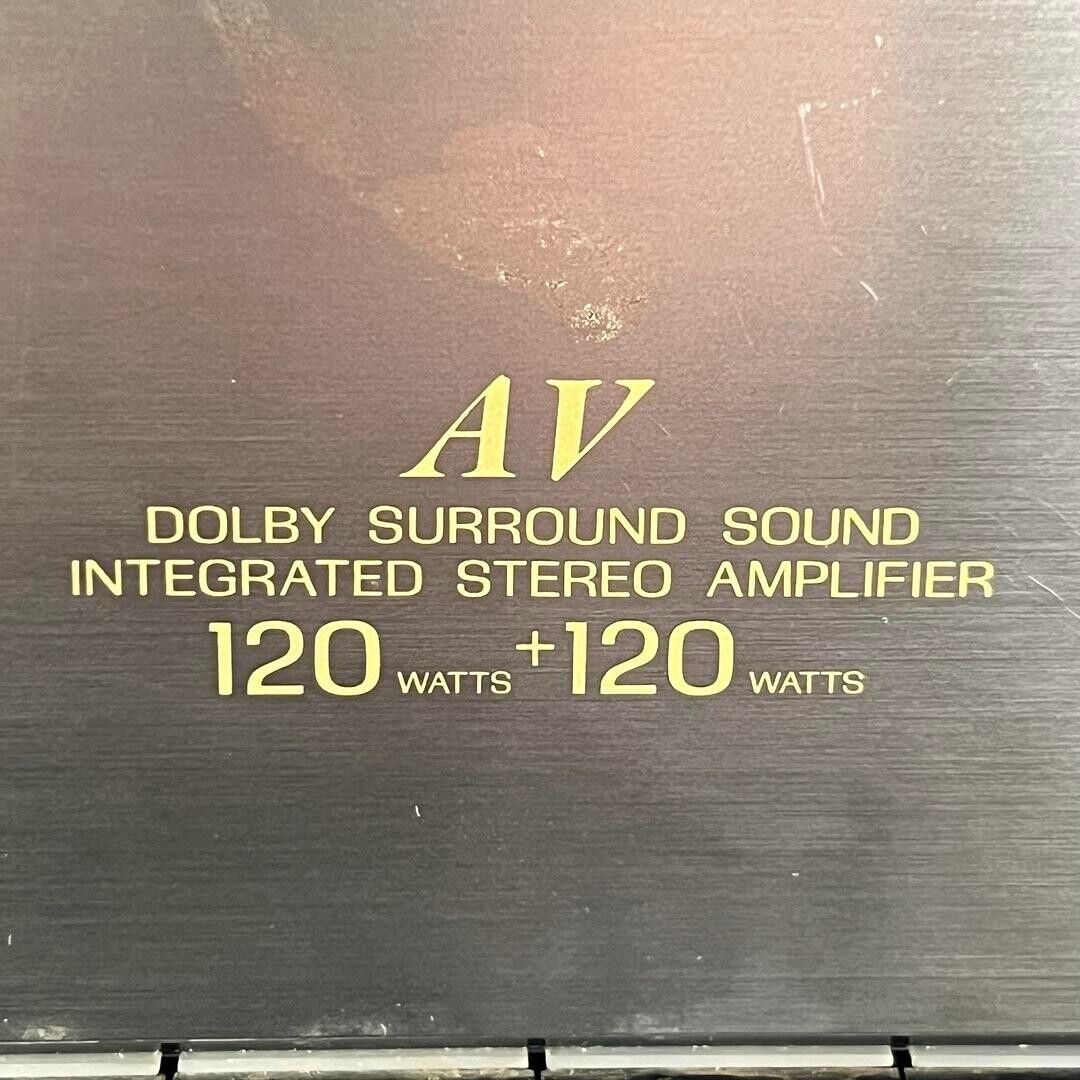 RCA PA 120-101B AV DOLBY Surround Sound Integrated Stereo 5-DISC AM/FM Tuner