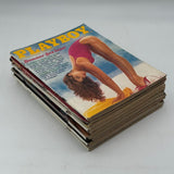 Playboy Vintage 80’s Old School Style Lot of 9 Issues 80-83 Robin Williams