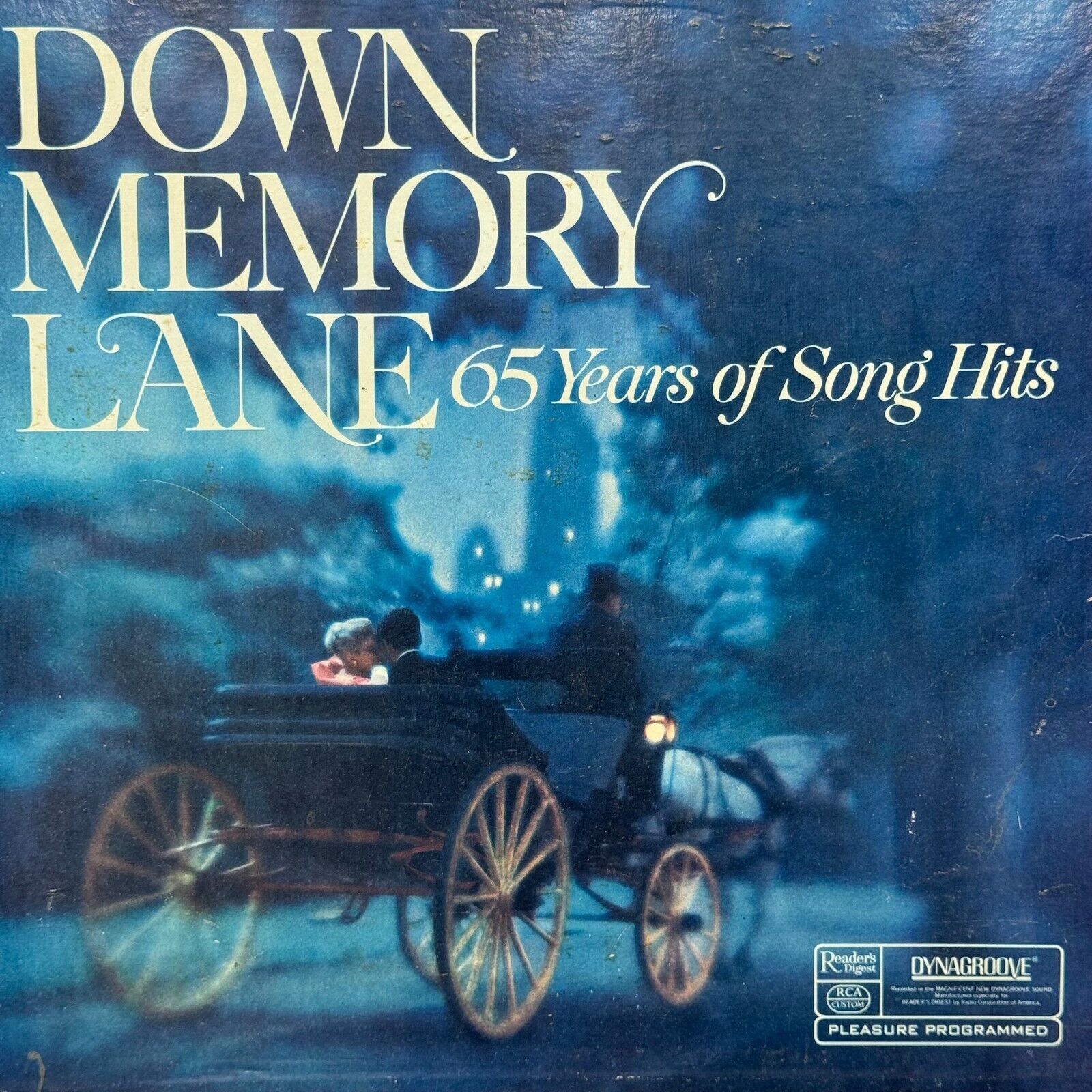 Reader's Digest Down Memory Lane 65 Years of Song Hits 10 Album Boxed Set 1966