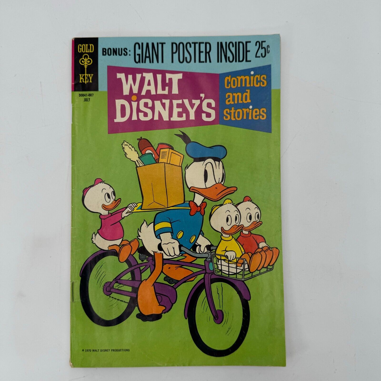 Set of 4 Walt Disney’s Comics Stories Collections First Issue + 3 Giant Poster