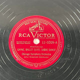 RCA Victor 12-0209-A Chicago Symphony Orchestra / Boston Pops Orchestra Vinyl