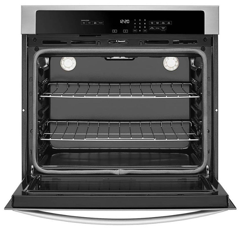 Whirlpool WOS31ES0JS 30" Stainless Steel Single Electric Wall Oven NOB