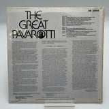 The Great Pavarotti Vinyl LP Record 1977 London Records -Sealed-