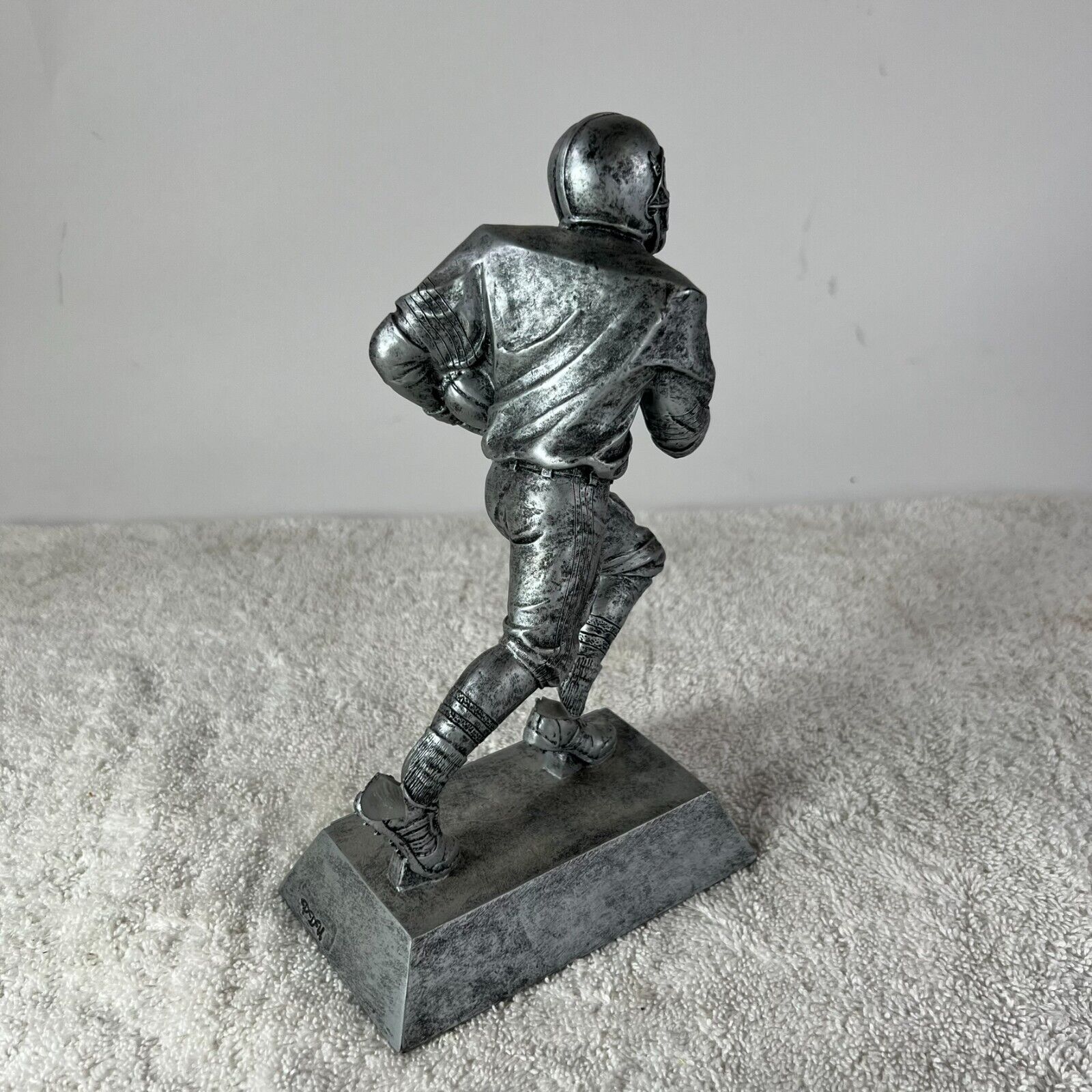 Pewter Football Trophy Andrew Margalit #77 ABC STEELERS 2002