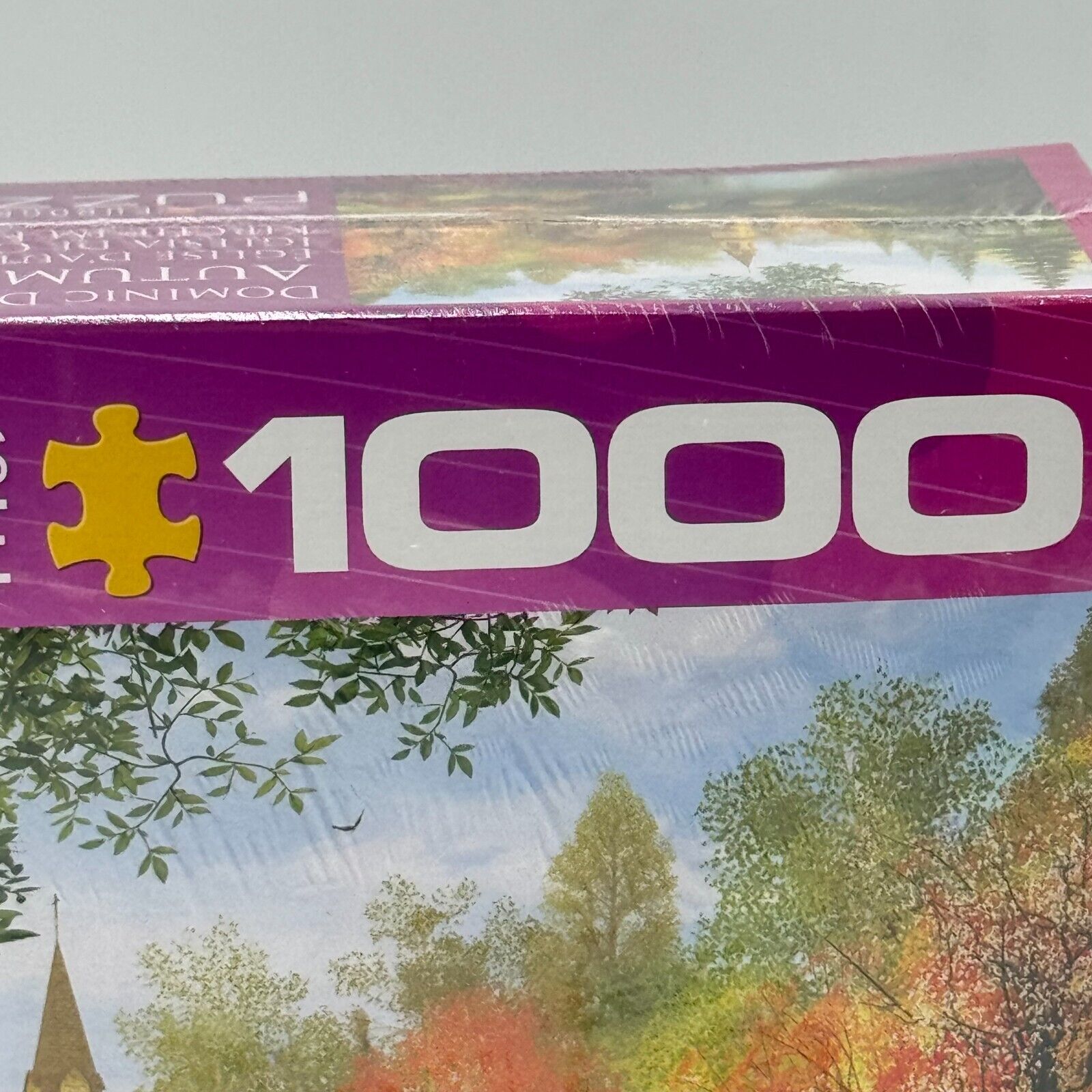 Eurographics Autumn Church Puzzle 1000 PCS Dominic Davison Fall Jigsaw New