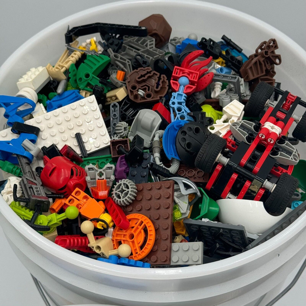 14 Pounds 5gal Bulk Legos Building Bricks Assorted Parts Colors Figures Vehicles