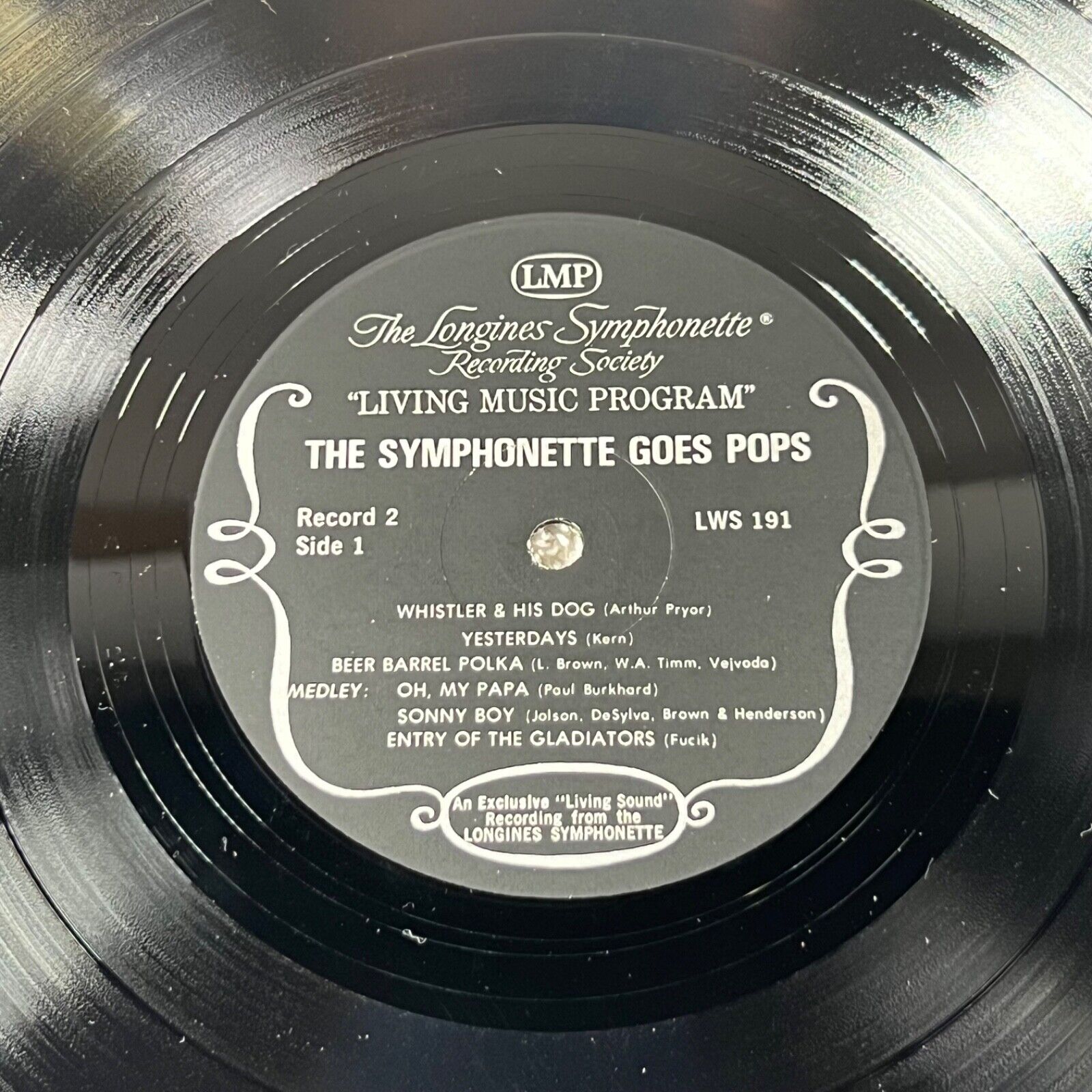 A Longines Symphonette Collectors Edition The Nostalgic Thirties LWS166 Vinyl LP