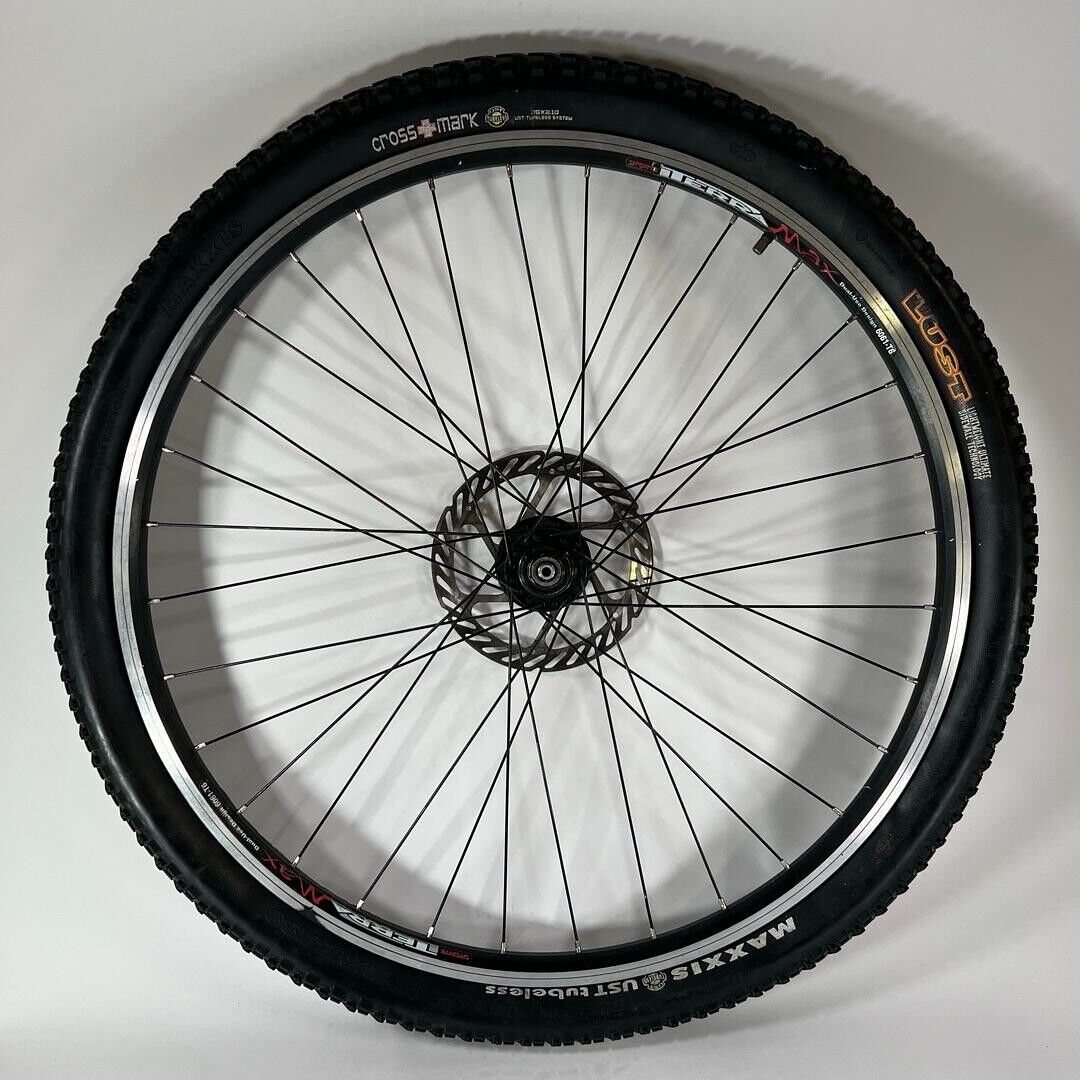 Forte Terra Max 6061-T6 Rim w/ Lust Tubeless Cross Mark 25x2.1 Tire Good Tread