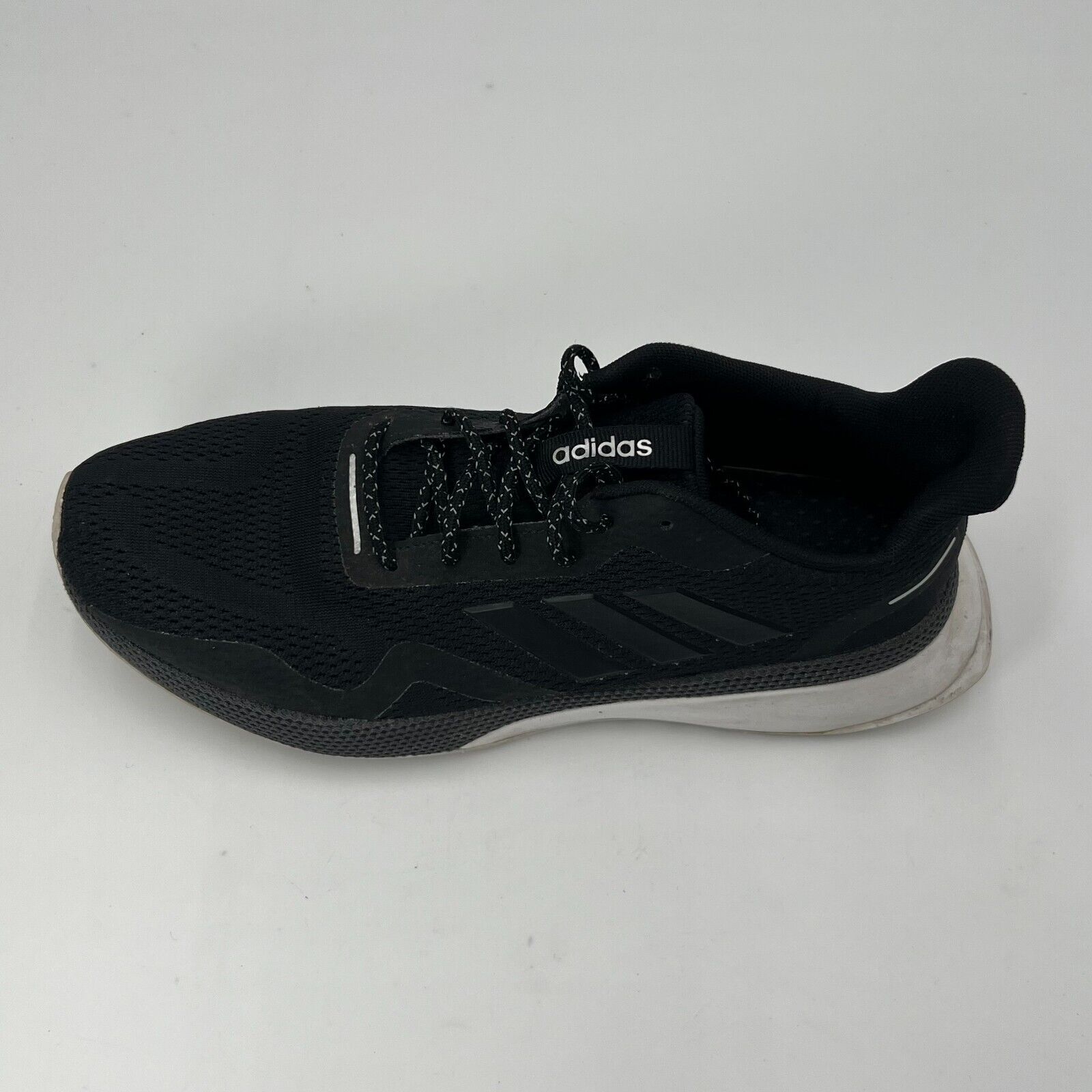 Adidas Novafvse X Womens Black Lace Up Running Shoes Gym Active Size 9