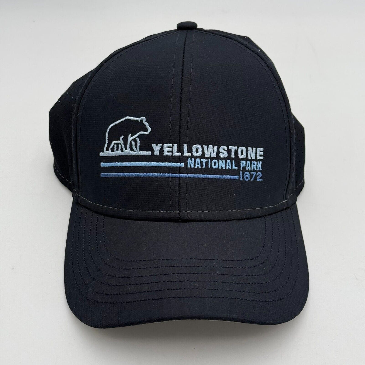 Ouray Yellowstone National Park 1872 Trucker Hat Adjustable Black Outdoor Men OS