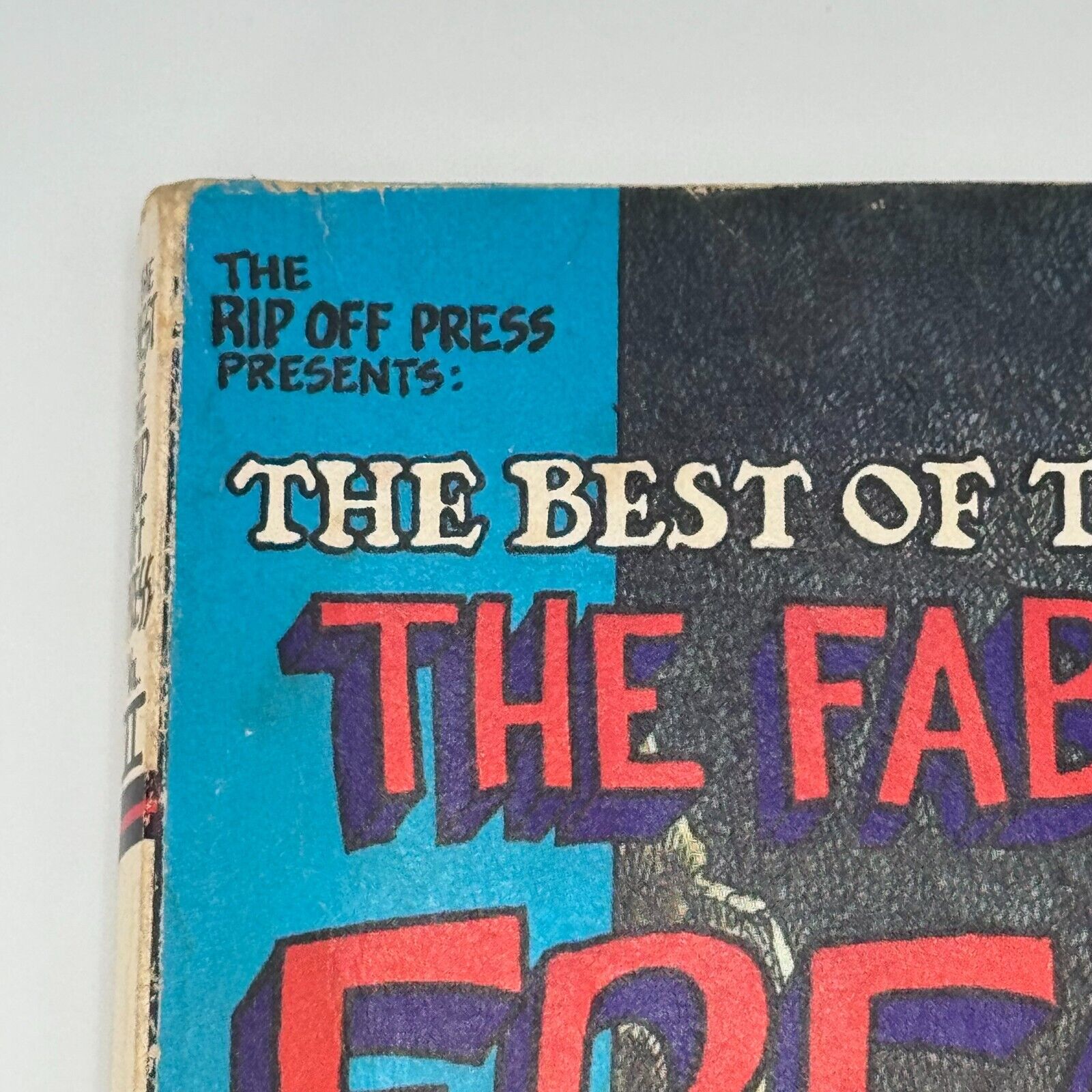 The Best Of Rip Off Press Vol 2 Fabulous Furry Freak Brothers Comic Book Vintage