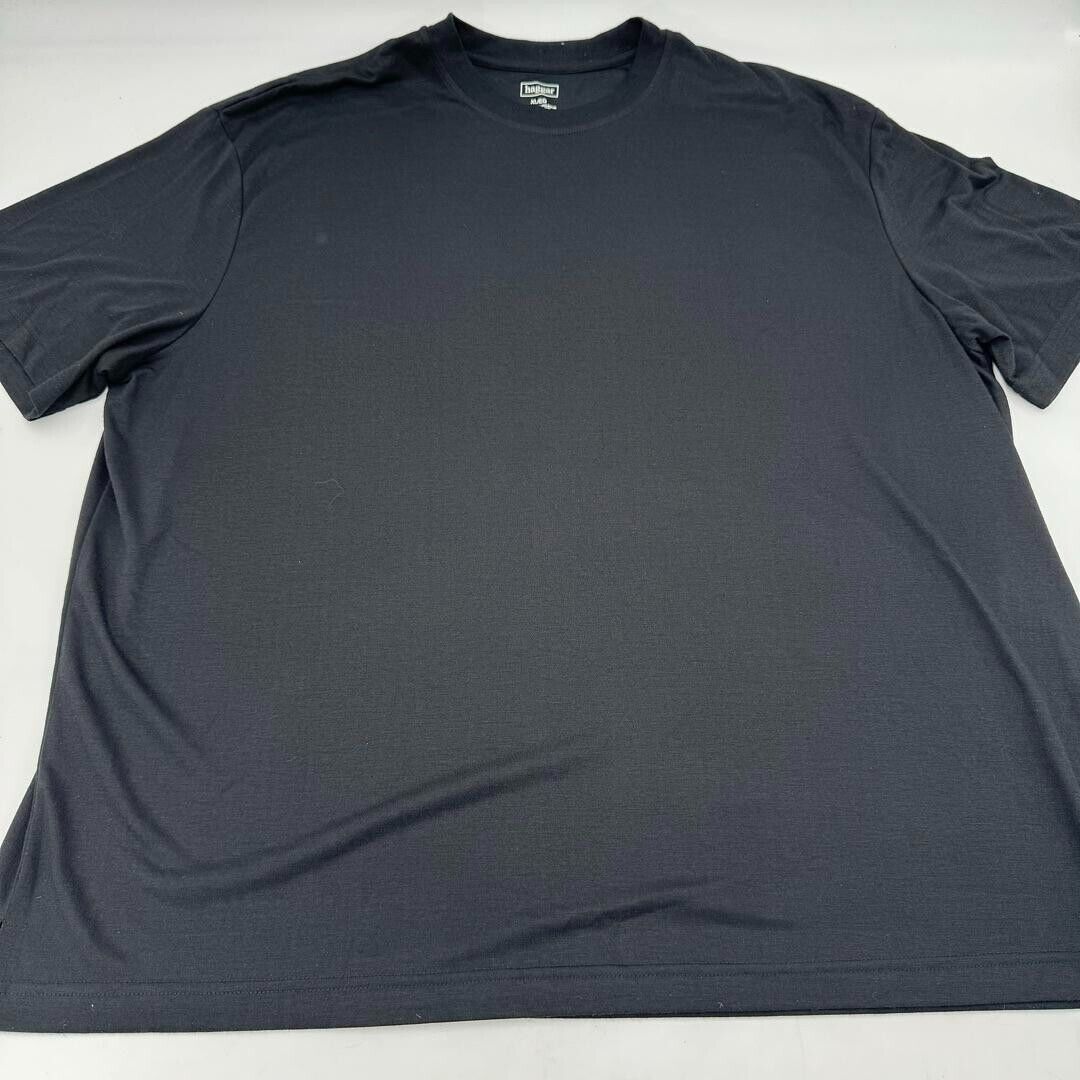 Mens Haggar Gray Short Sleeve T-Shirt With Stretch Size XL