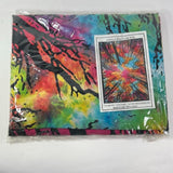 Jungle Multy Tie Dye 54x86 inch Wall Tapestry 100% Cotton - New