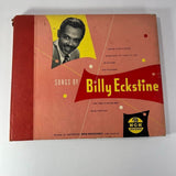 BILLY EKSTINE Songs By MGM Set of 5 - Double Sided 78rpm Vinyl - Crack in One