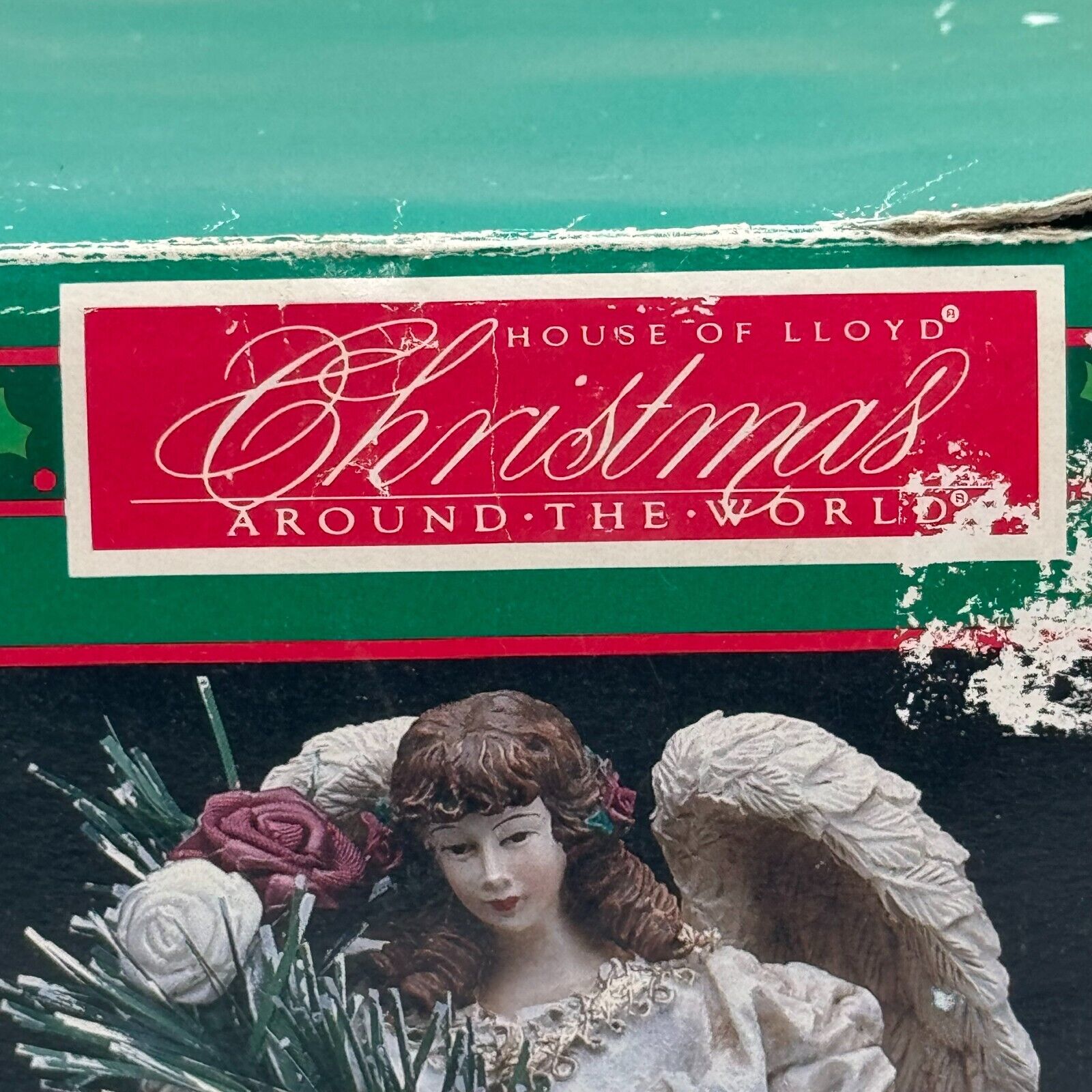 House of Lloyd  Intricate & Elegant Angel Musical Christmas Figurine WORKING