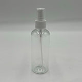 100ml (3.38fl oz) PET Plastic Round Bottles 20/410 Finger Sprayers - 50,000 Pack