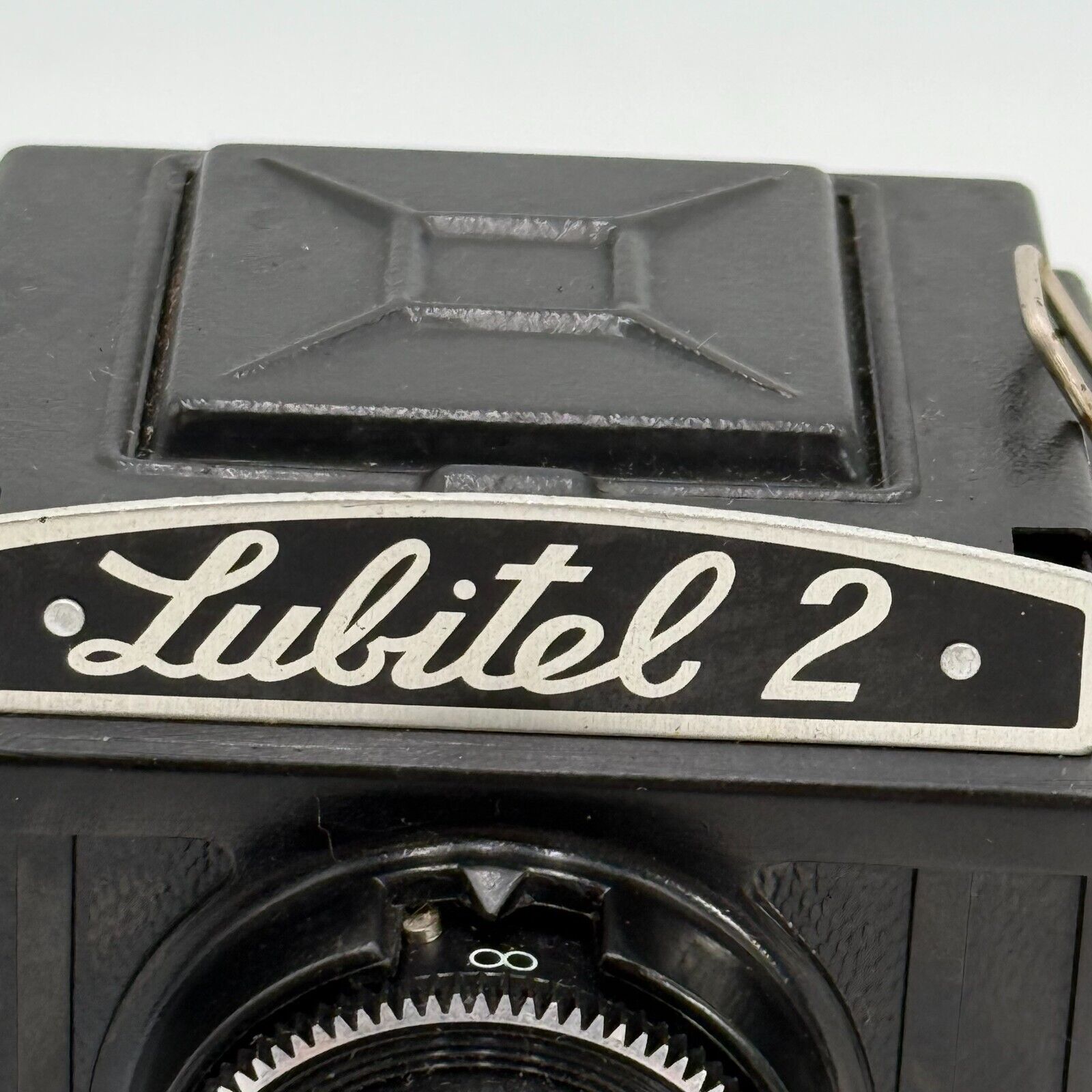 Lomo Lubitel 2 Vintage Rare Camera With 120mm Film TLR ARP107 On Leather Case