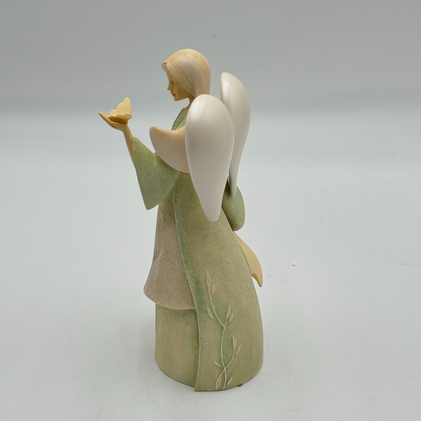 Angel Figurine 8in Standup Statue Foundations New Beginning Gift Butterfly NIB