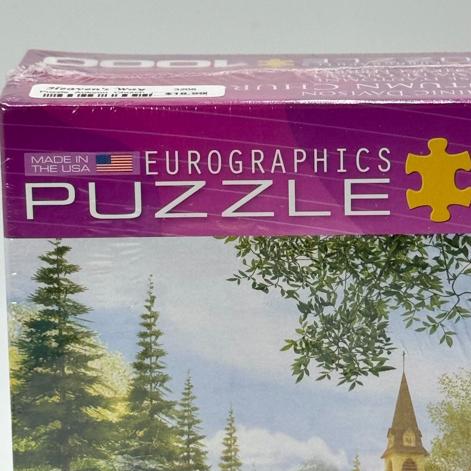 Eurographics Autumn Church Puzzle 1000 PCS Dominic Davison Fall Jigsaw New