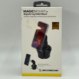 Scosche MagicMount Cup Holder Mount for Most Cell Phones - Black MAGCUPMSP1