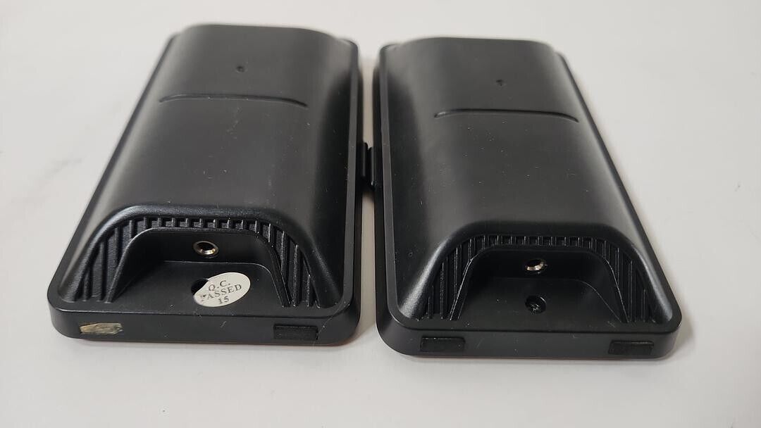 Pair of Magnetic Portable Speaker System With USB & Audio Jacks - Untested