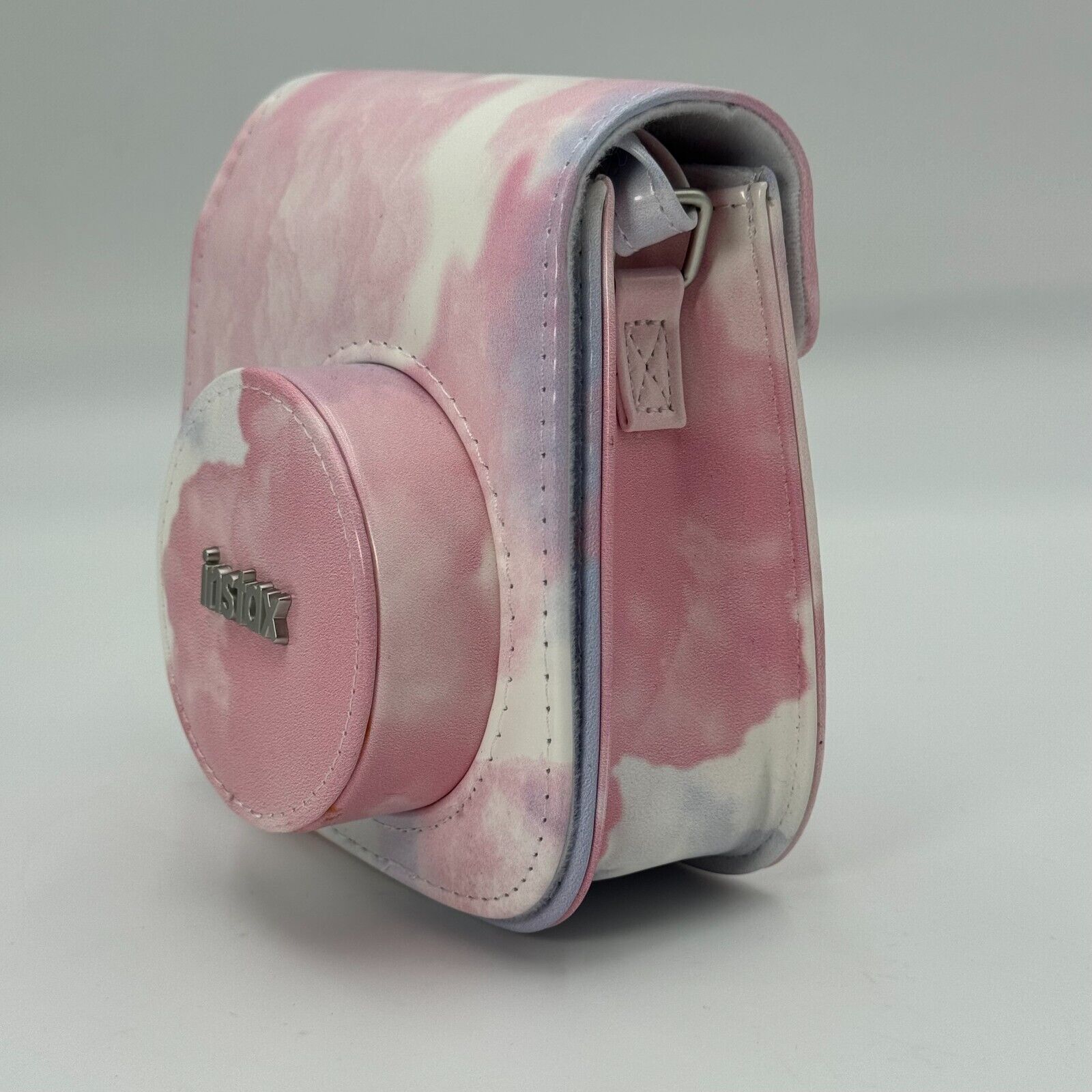 Fujifilm Instax Mini 9 Padded Pink Groovy Camera Case With Strap Eye Catching