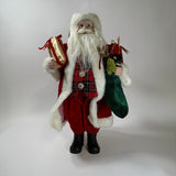 Standing Collectible Santa Doll 18" Tall Christmas Holiday Decor