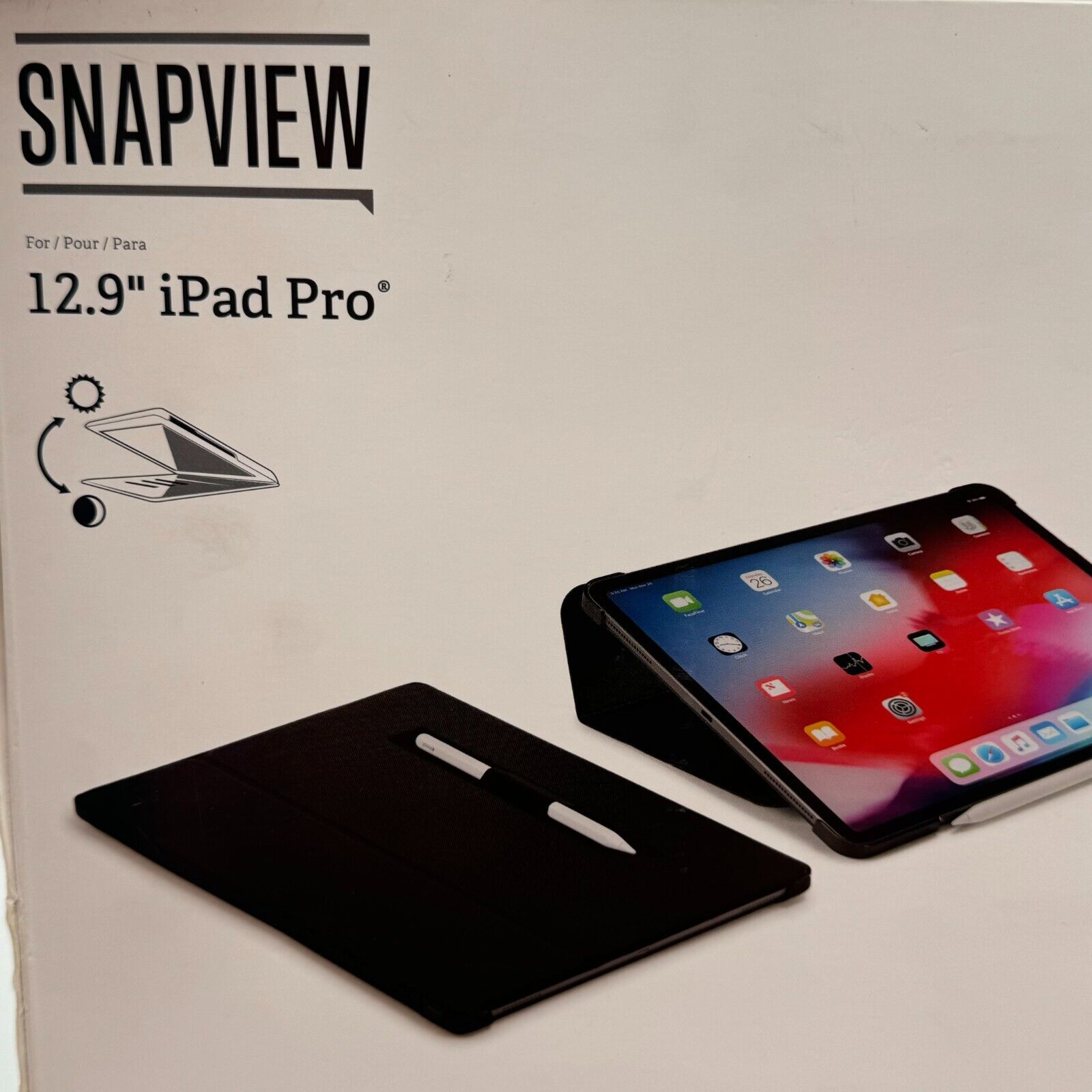 Case Logic iPad Pro 12.9” Snapview Case Generation 1 & 2 - New In Box