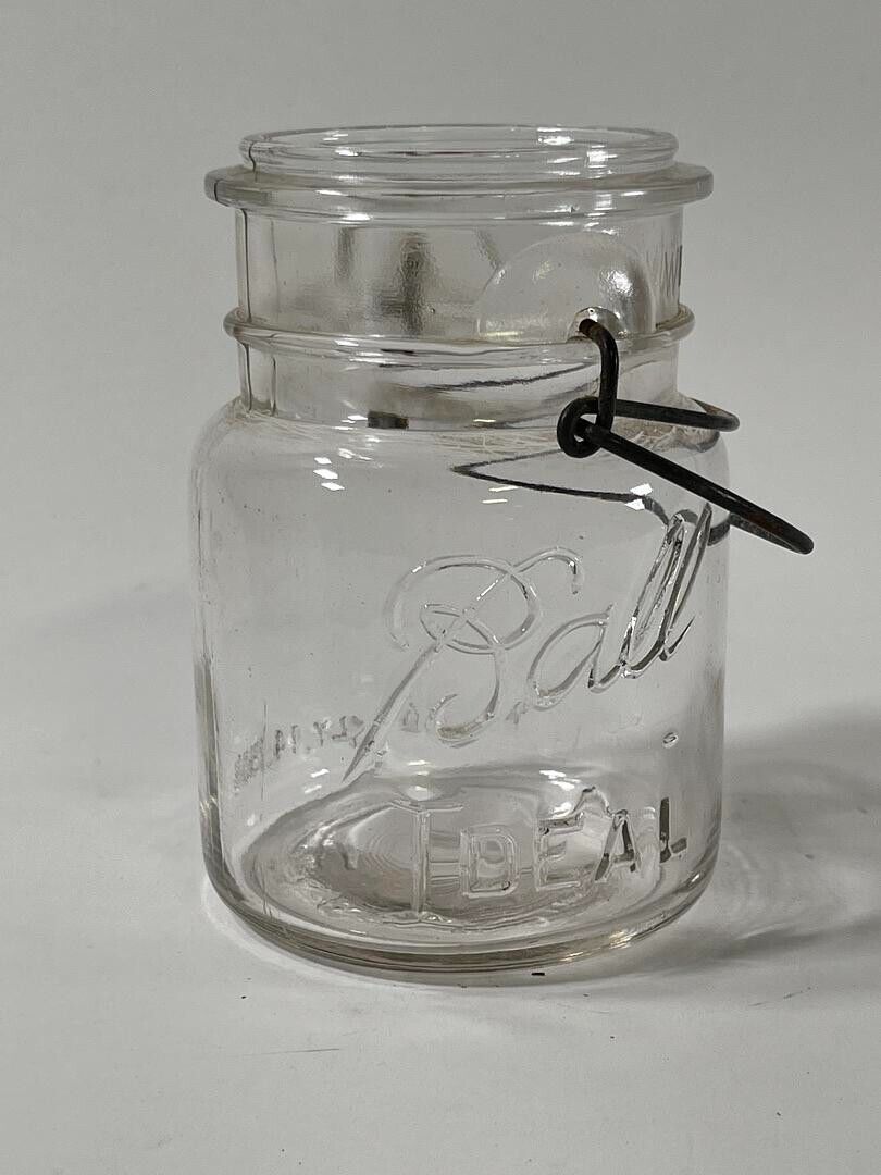 Ball Ideal (Clear) 5" Tall Mason Jar (No Lid) - LOT OF 7