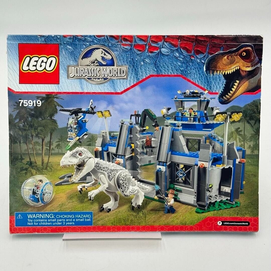 Lego Jurassic World 75919 Replacement Set Booklet *INSTRUCION MANUAL ONLY*