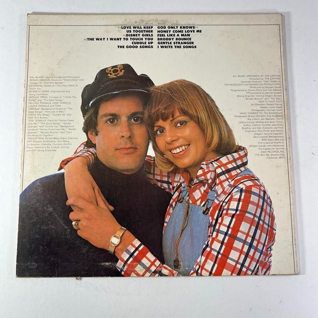 THE CAPTAIN & TENNILLE - LOVE WILL KEEP US TOGETHER - SP3405 VINYL RECORD