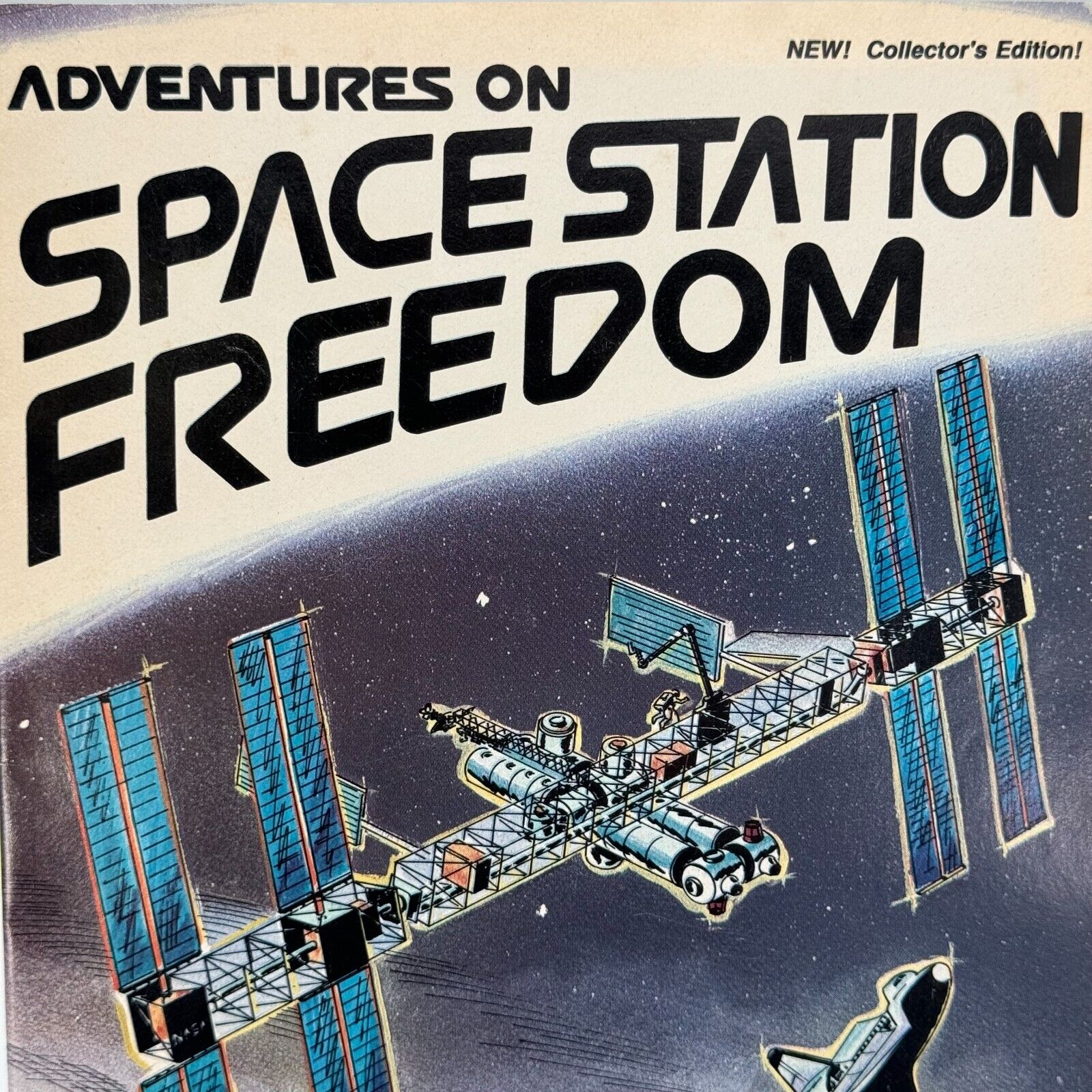 Adventures On Space Station Freedom 1989 Collector Astronaut Explorer Comic Book