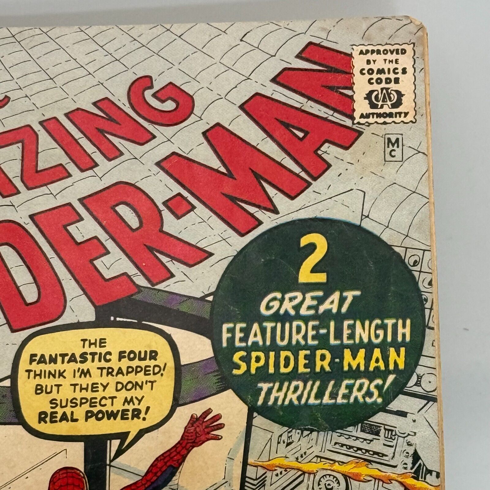 Amazing Spider-Man #1 Marvel Original Comics & Vinyl Record, 1966 Golden Record