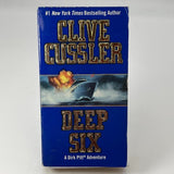 Clive Cussler Lot Set 4 Vintage Dirk Pitt Paperback Novels Books Bundle