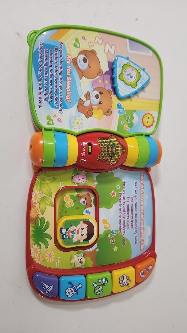 VTech Musical Rhymes Educational Book for Toddlers TESTED & WORKING