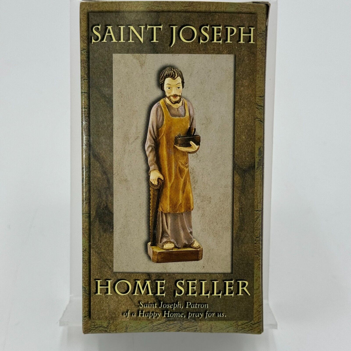 Saint Joseph 5” Figurine by Christian Brands Wood Worker Patron of a Happy Home