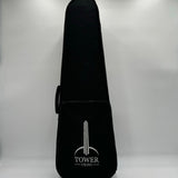 Tower Strings Violin Limited Edition Midnight Black Edition with Case & Accessor