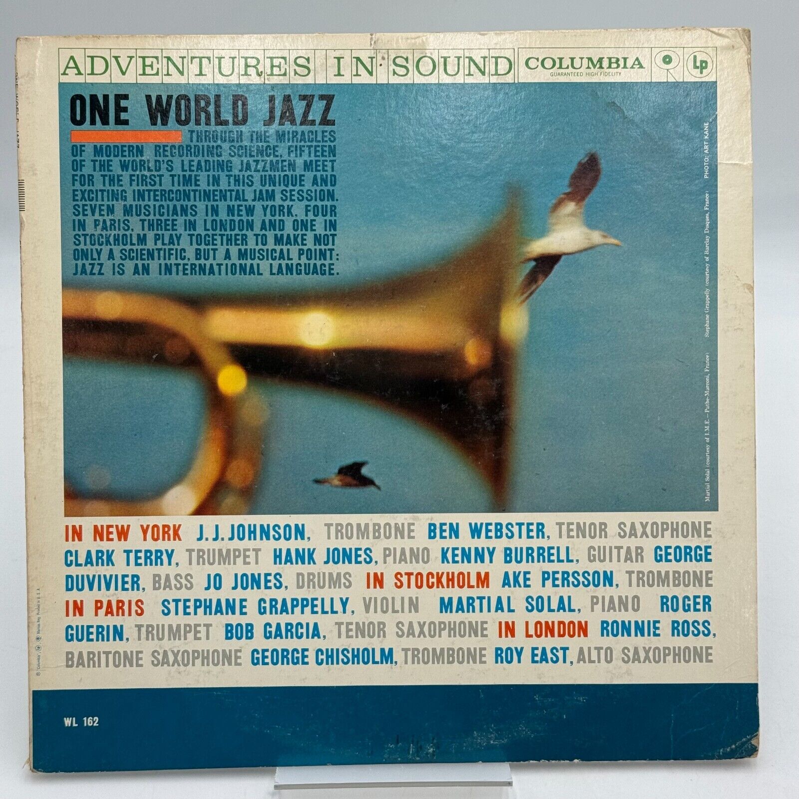 Adventures In Sound: One World Jazz Various WL 162 Colombia Used Vinyl Record