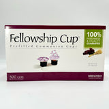 1000 Count Communion Juice Cups Clear Plastic Stackable Recyclable Christian NIB