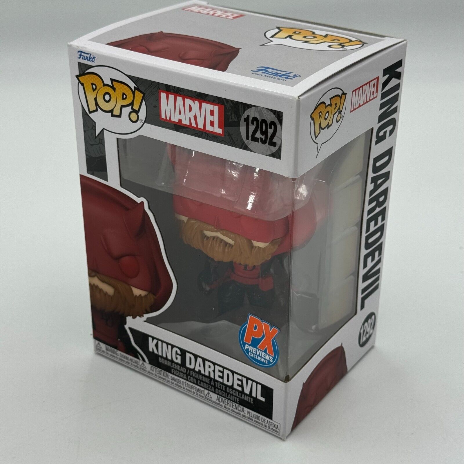 Funko Pop! Marvel Comics King Daredevil #1292 PX Previews Exclusive Vinyl NIB