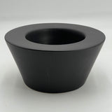 United Containers 9.5" Matte Black Ceramic Multi-Use Pot Home Decor