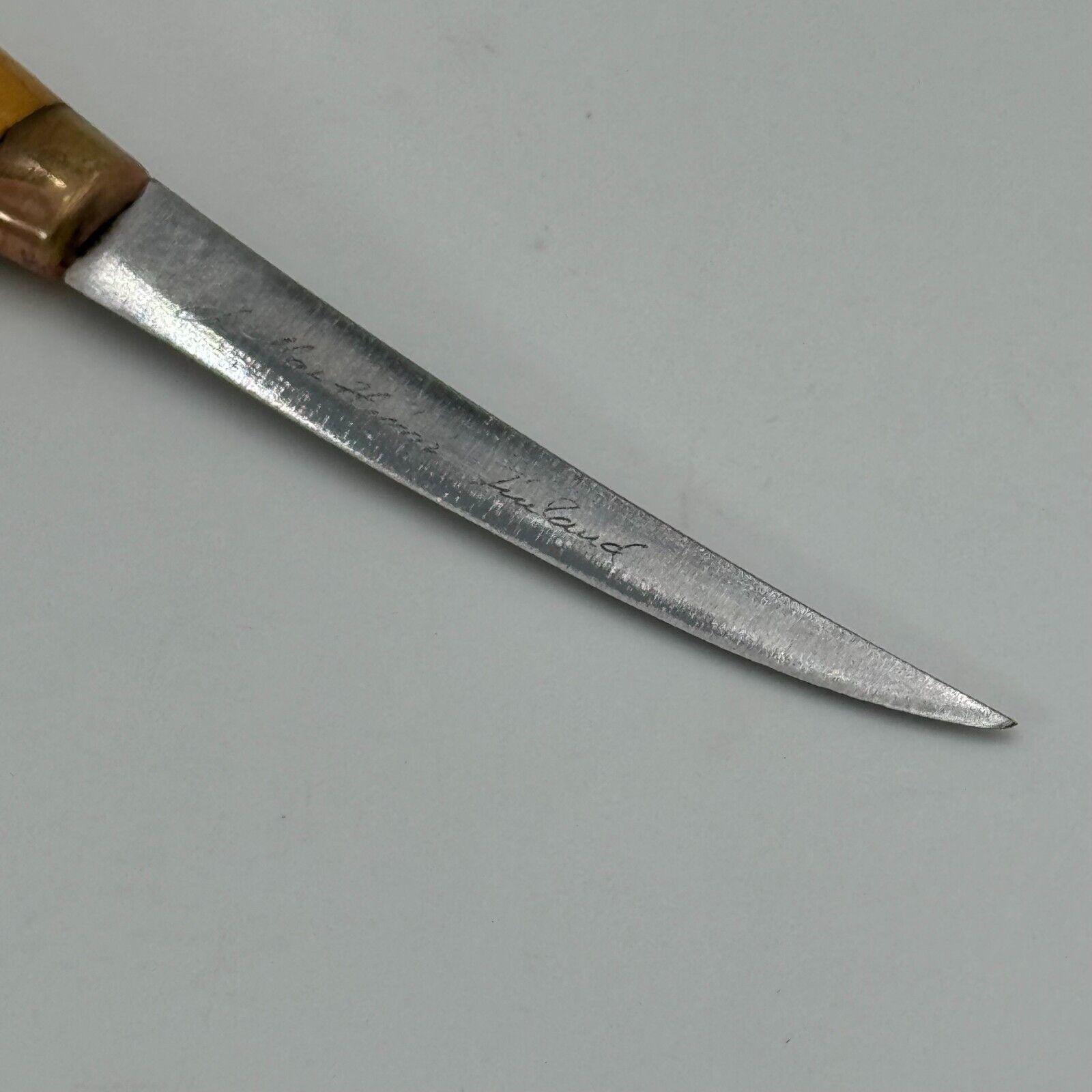 Rapala Rare Vintage 1990's J. Marttiini Finland Filet Knife Signed 4" Blade