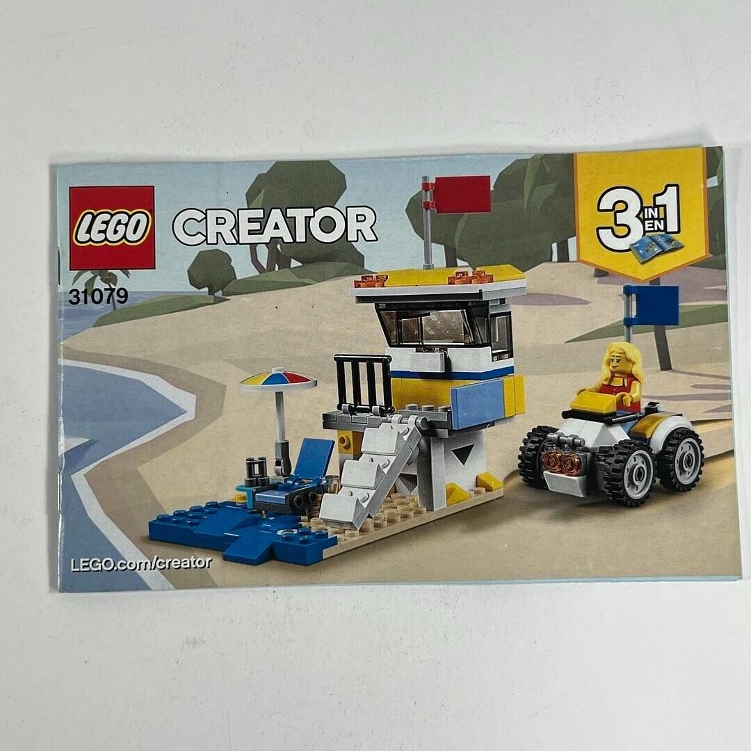 Lego Creator 31079 Beach Rescue Instructions Only