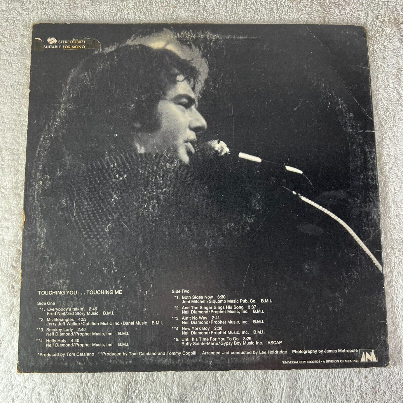 Neil Diamond Touching You Touching Me Record Vinyl LP 1969
