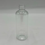 100 ml (3.38 fl oz) Clear PET Plastic Bottles 24/410 Finger Sprayers - 50 Pack