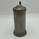 Rare Antique 1800s Reed & Barton Pewter Stein Glass Bottom Flip Lid Handle 75oz